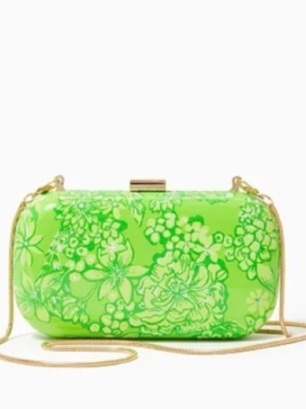 Lilly Pulitzer Limeade It's A Spring Thing Clutch Purse